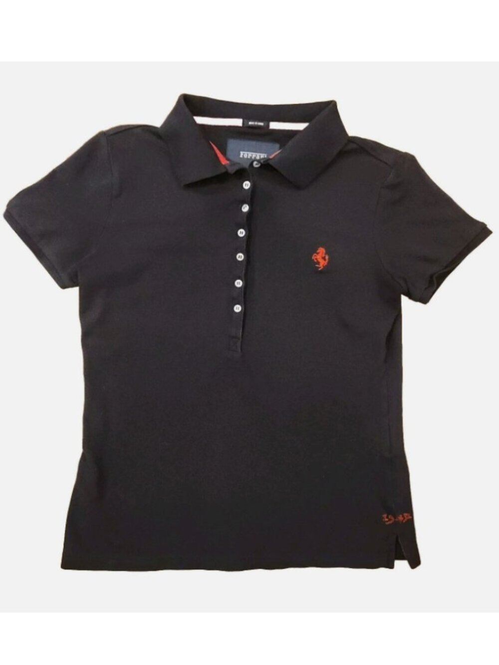Ferrari Polo Shirt S.P.A. Official Licensed Product Adult Medium Vintage